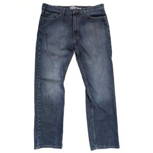 Levi's Signature Gold Blue Medium‎ Wash Relaxed Fit Jeans Mens 38X32